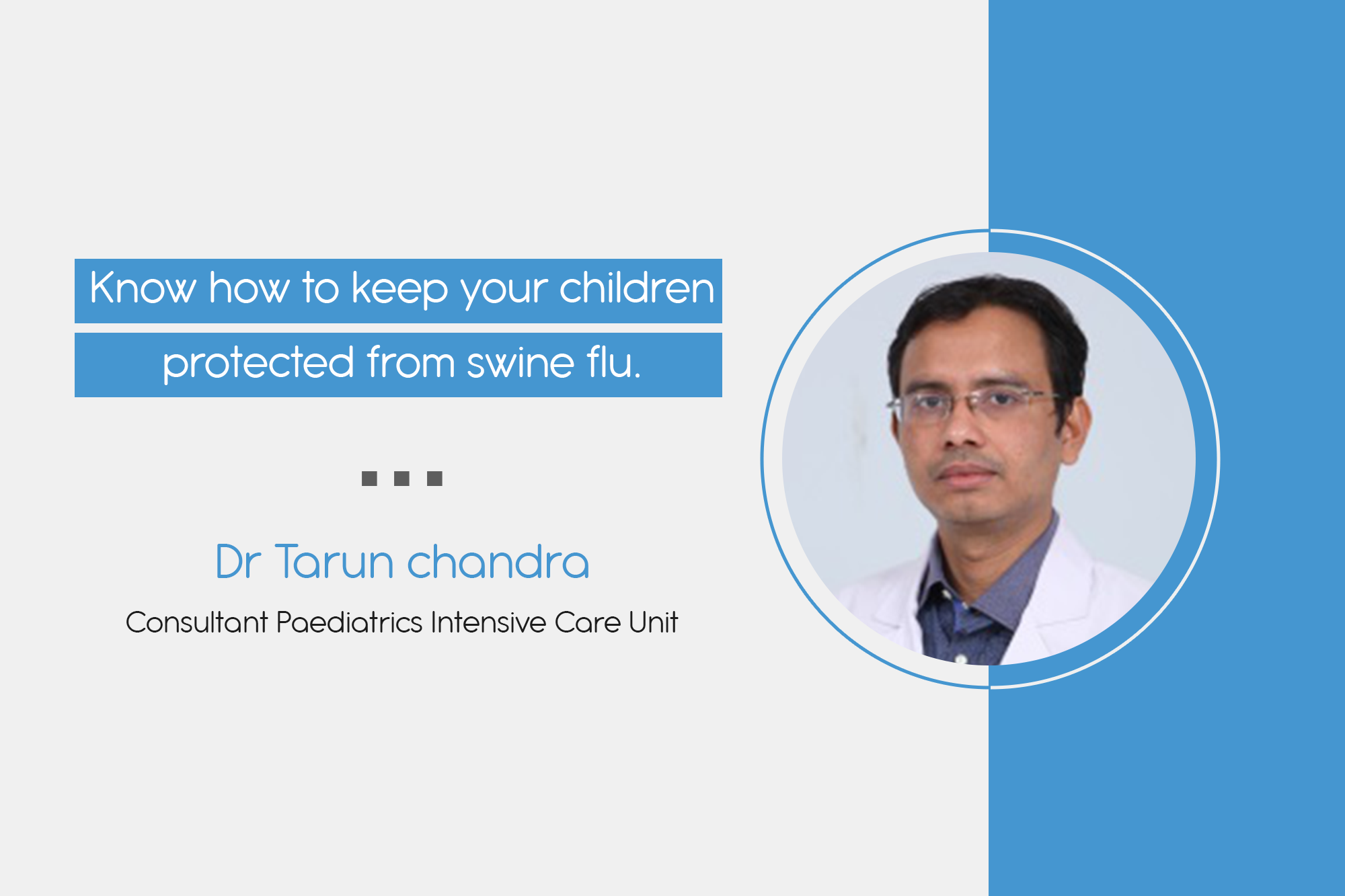 Know how to keep your children protected from swine flu