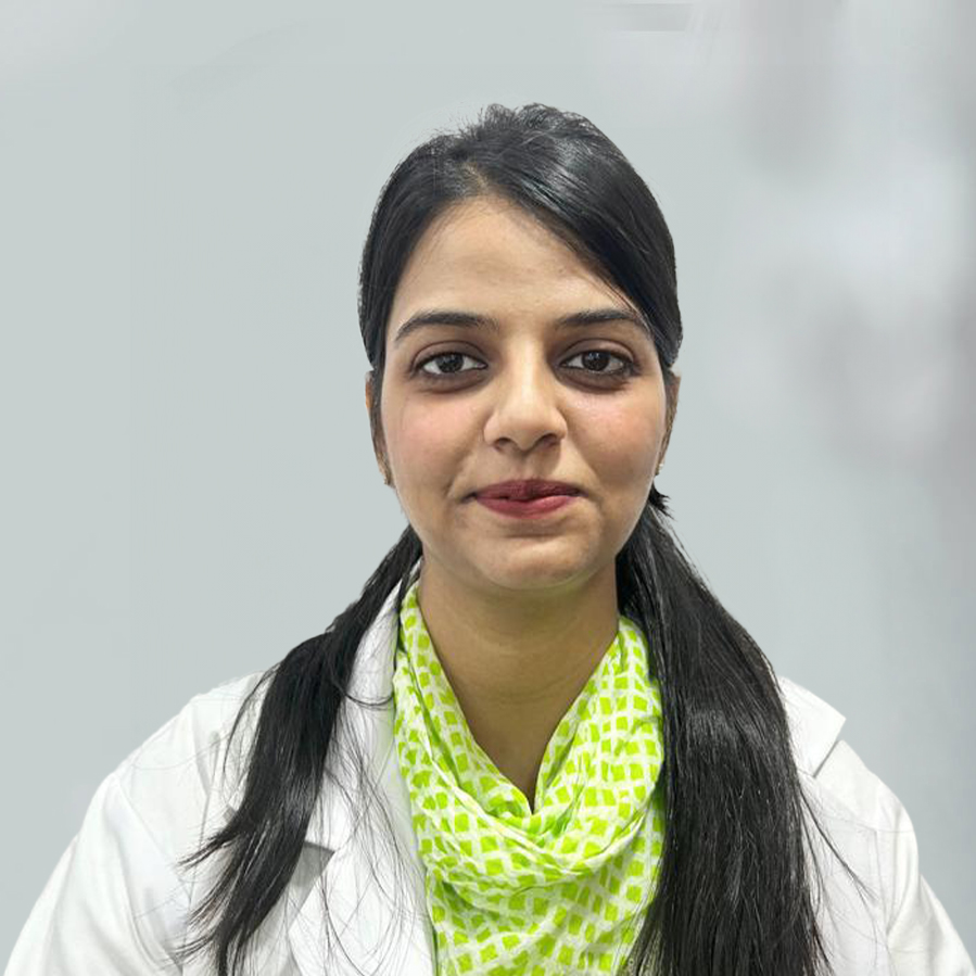 Dr. Dhwani Saxena grey