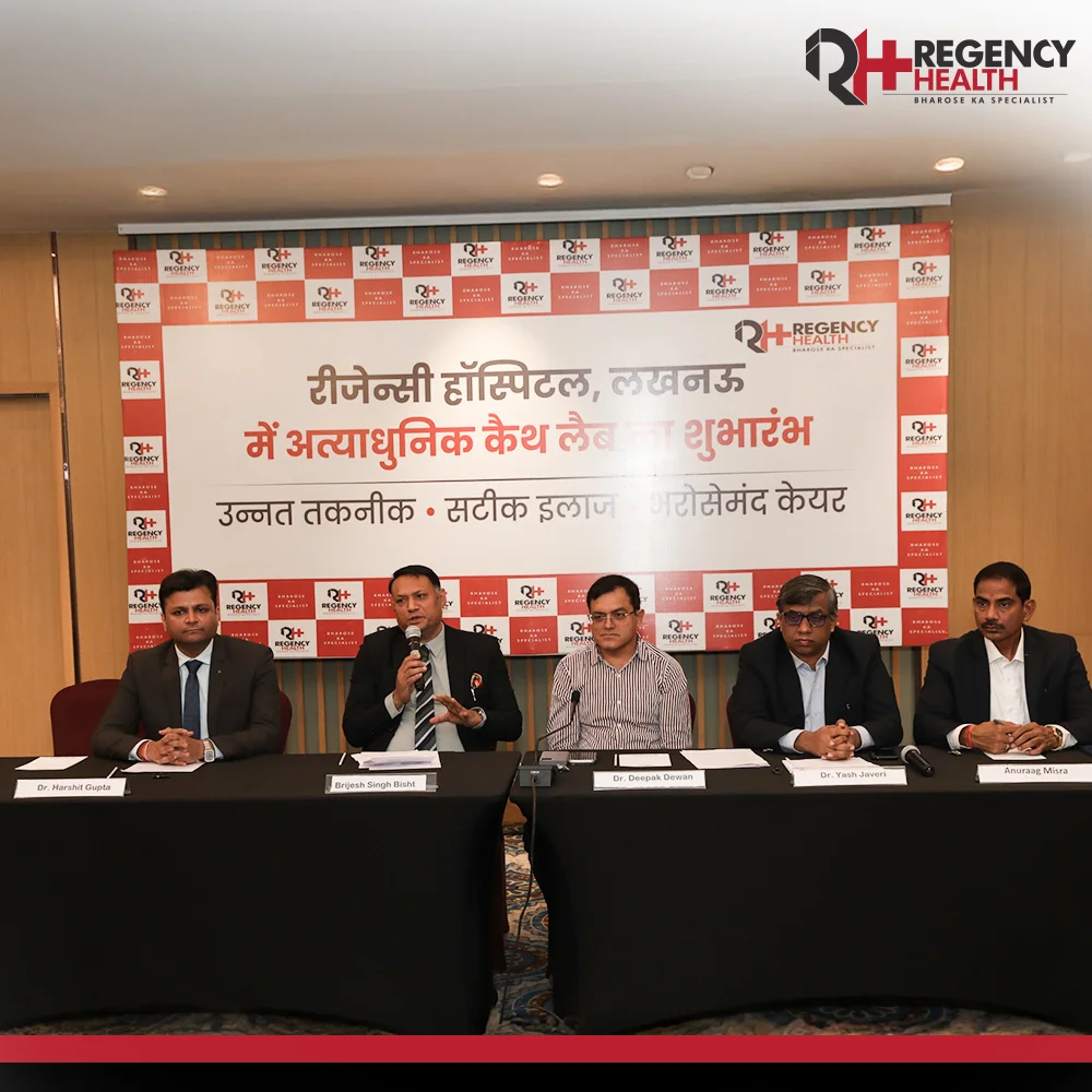 Regency Hospital, Lucknow officially launched its Cath Lab facility during a press conference held on 5 February 2026 at Hotel Park Inn by Radisson.