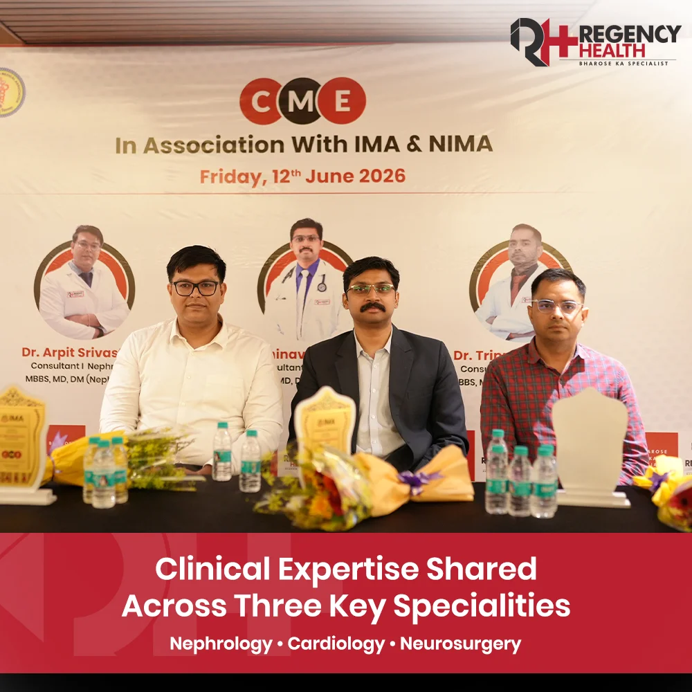 Regency Hospital Gorakhpur Conducts CME in Association with IMA & NIMA Maharajganj.