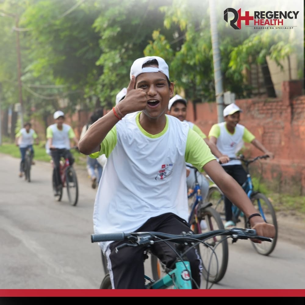 Regency Health Supports a Healthier Kanpur at the Mega Cyclothon