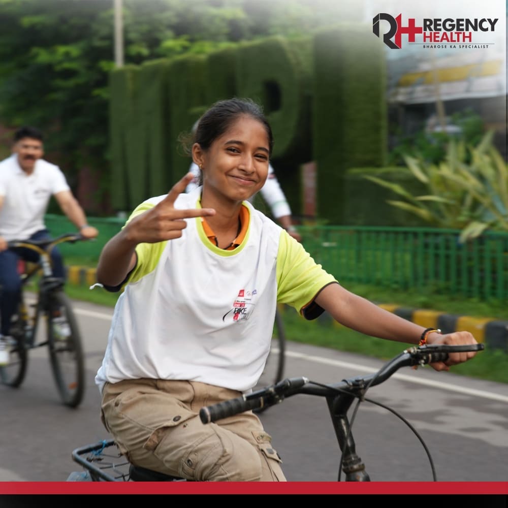 Regency Health Supports a Healthier Kanpur at the Mega Cyclothon