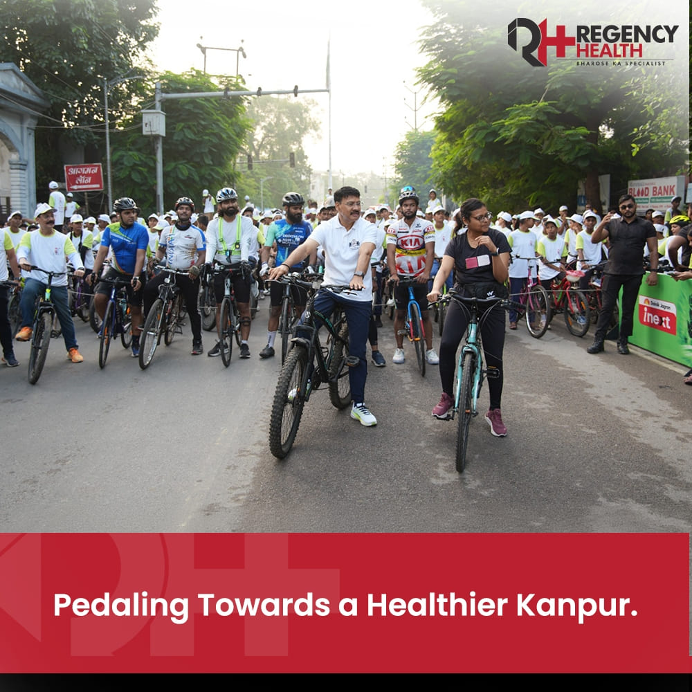 Regency Health Supports a Healthier Kanpur at the Mega Cyclothon