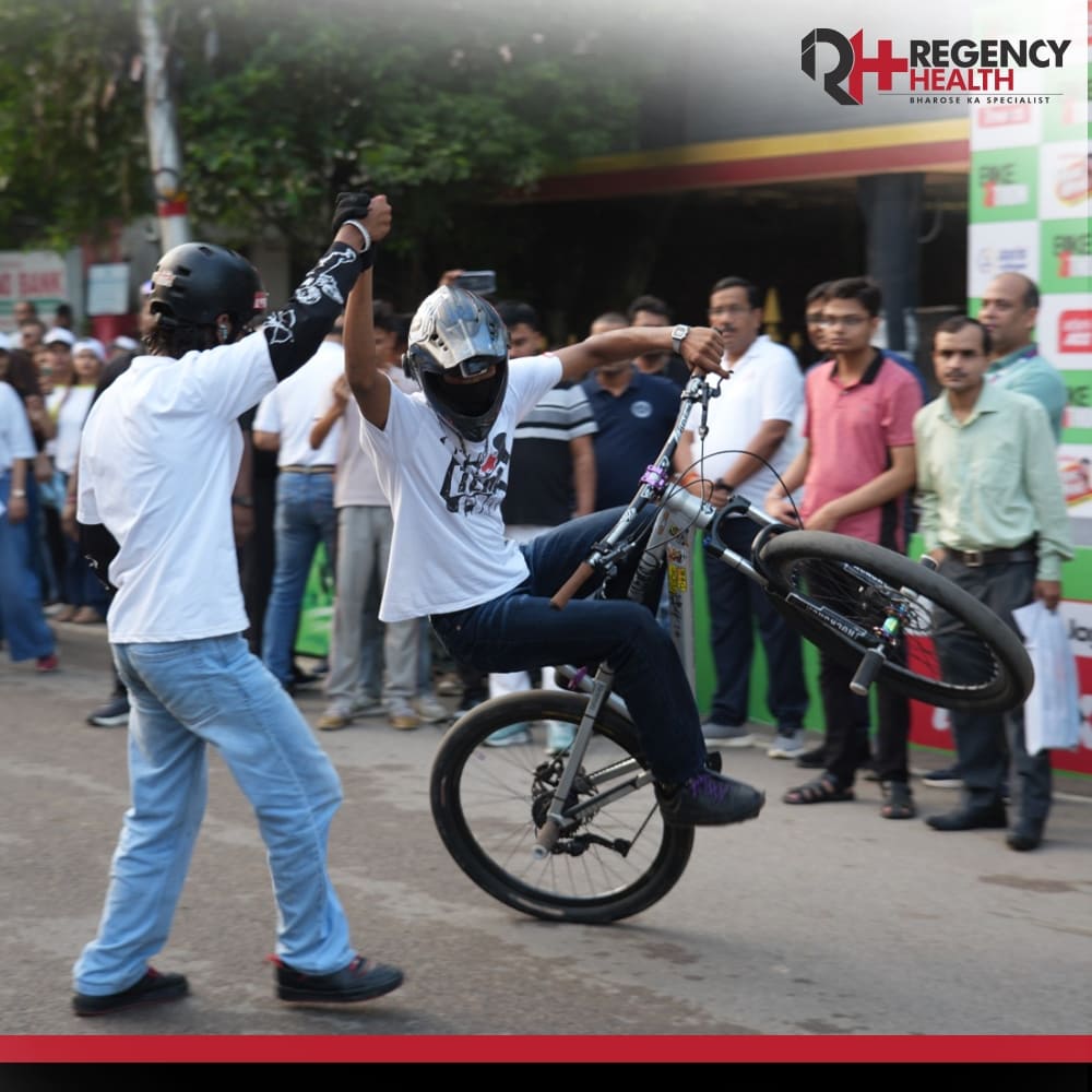 Regency Health Supports a Healthier Kanpur at the Mega Cyclothon