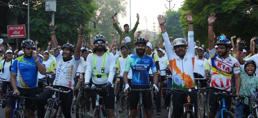 Regency Health Supports a Healthier Kanpur at the Mega Cyclothon 