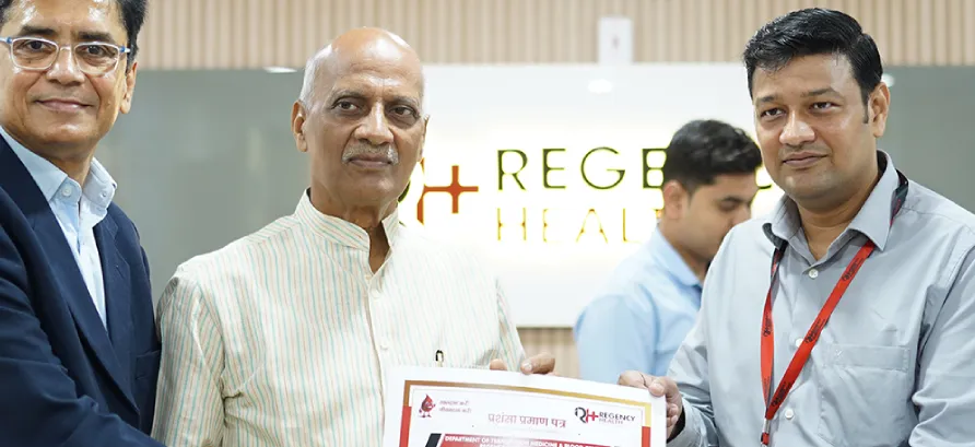 Regency Health Launches Transfusion Medicine & Blood Centre in Gorakhpur